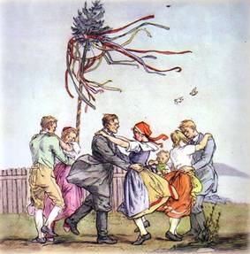 Maibaumfest auf dem Marktplatz